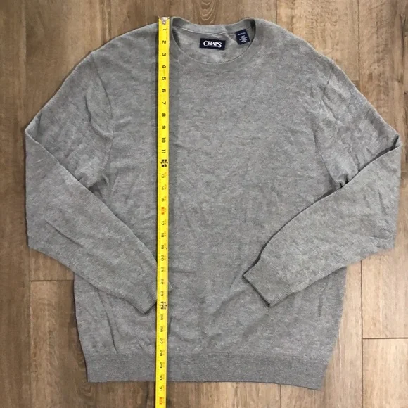 Like new! - CHAPS Super Soft Textured Knit Sweater - Picture 4 of 7